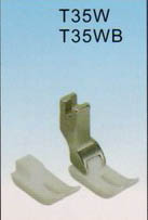 Лапка фторопластовая для промышленной швейной машины T35W 12,5 мм