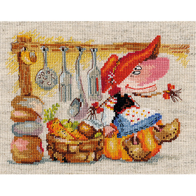 Набор для вышивания Алиса Овощная Кладовушка №103 0-129 19х15см
