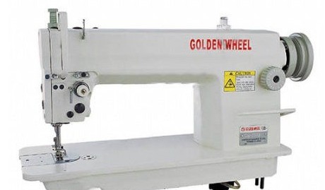 Прямострочная промышленная швейная машина Golden Wheel CS-5200-BT-F с ножом обрезки края материала