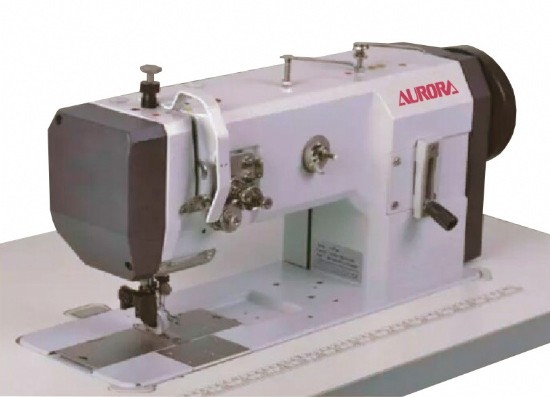 Прямострочная промышленная швейная машина Aurora A-1245 с роликовой подачей