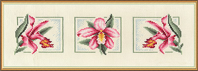 Набор для вышивания Panna Орхидеи Ц-0836