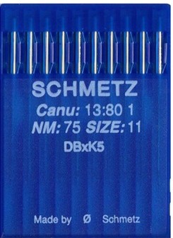 Швейные иглы для промышленных машин Schmetz DBxK5 SUK №100