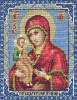 Набор для вышивания Panna Икона Божией Матери Троеручица ЦМ-1325