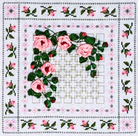 Набор для вышивания Panna Плетистая роза Ц-0554