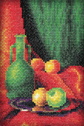 Набор для вышивания Panna Красное и зеленое Н-0463