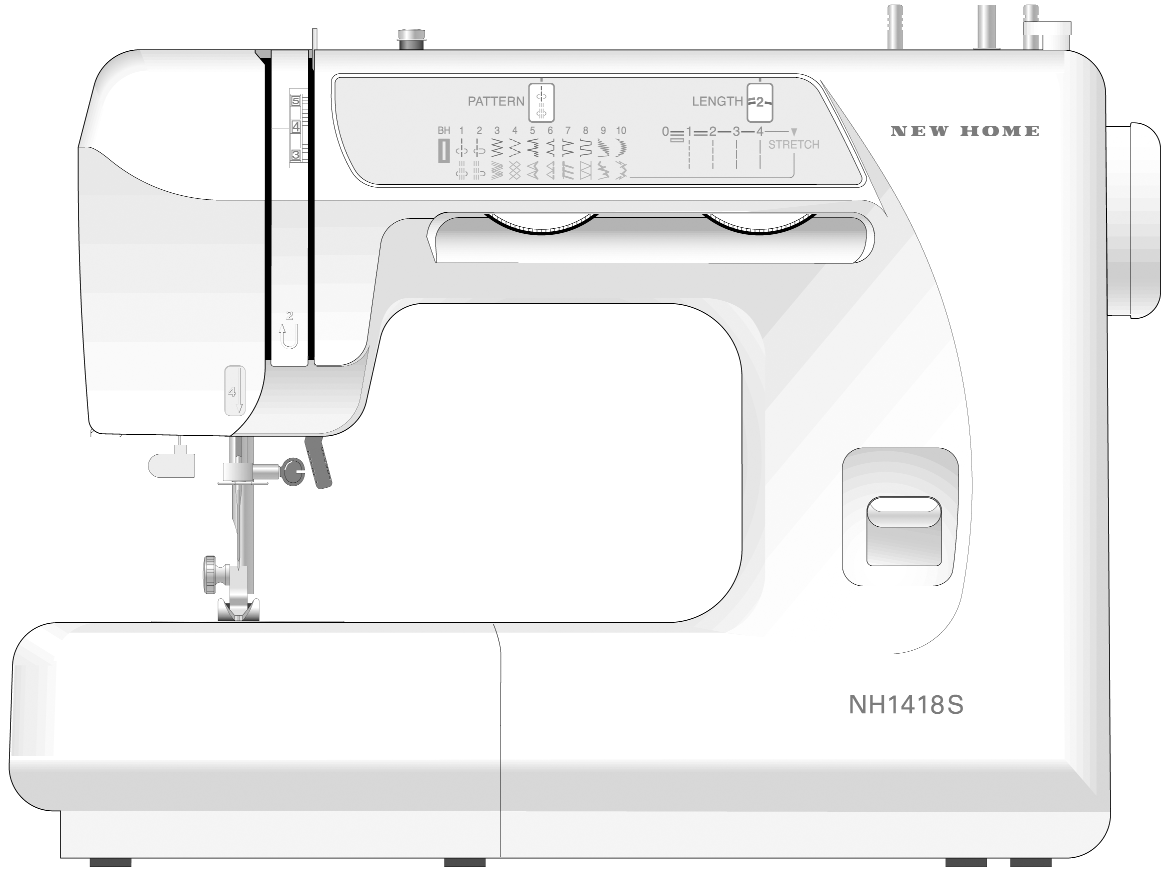 Швейная машина New Home NH 1418s купить по хорошей цене в Sewtime