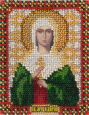 Набор для вышивания Panna Икона Святой мученицы Дарьи ЦМ-1217