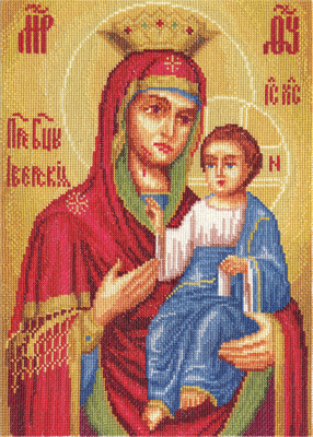 Набор для вышивания Panna Икона Божией Матери Иверская ЦМ-1322
