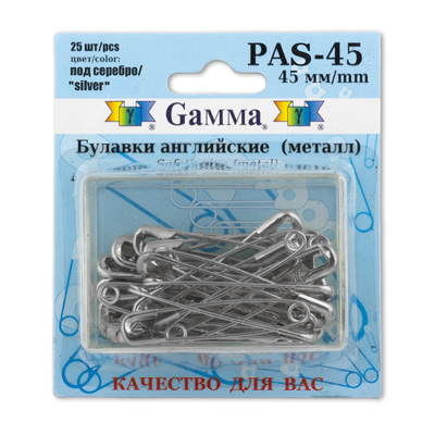 Булавки Gamma PAS 45