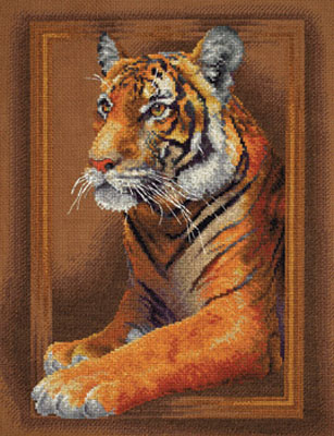 Набор для вышивания Panna Благородный тигр Ж-0966