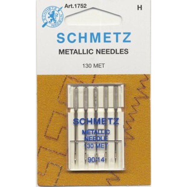 Иглы Schmetz 08:91.2.VDS металлизированные 130/705H №90, 5 шт