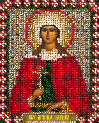 Набор для вышивания Panna Икона Святой мученицы Ларисы ЦМ-1462