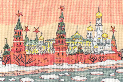 Набор для вышивания Panna Москва АС-0974