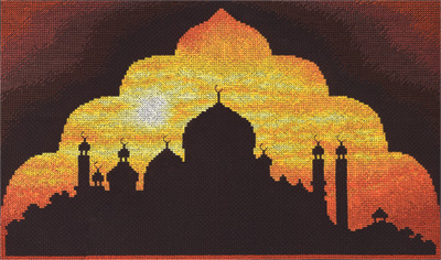 Набор для вышивания Panna Мечеть на закате АС-1316