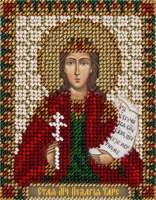 Набор для вышивания Panna Икона Святой мученицы Пелагии Тарсийской ЦМ-1661