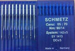 Швейные иглы для промышленных машин Schmetz DOx5 R №100