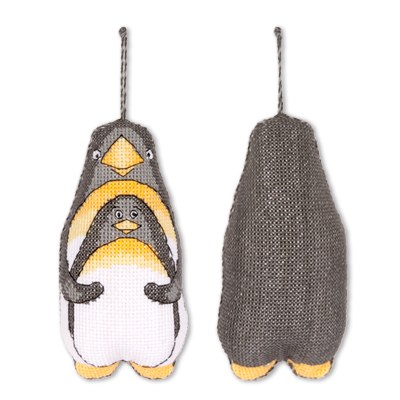 Набор для вышивания Panna Игрушка Пингвинчики ИГ-1418