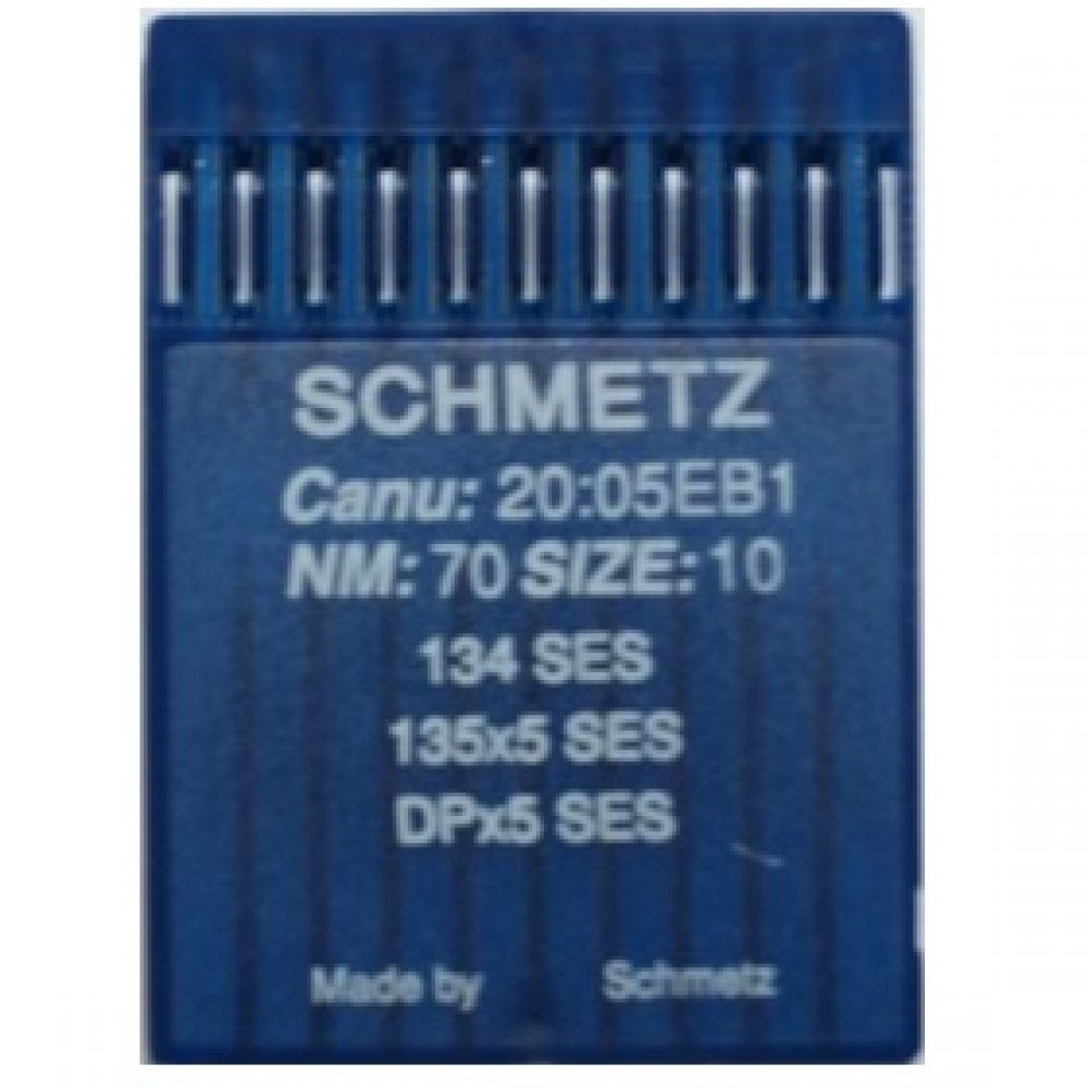 Швейные иглы для промышленных машин Schmetz 134 SES / 135x5 / DPx5 / 20:05  EB1 №120 купить по хорошей цене в Sewtime