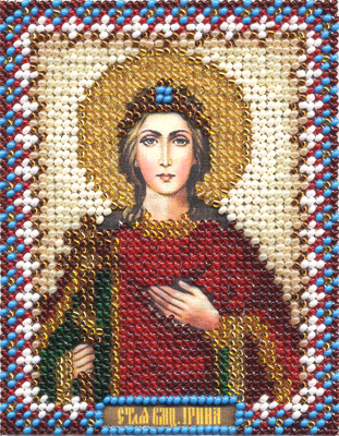 Набор для вышивания Panna Икона Святой Великомученицы Ирины ЦМ-1250