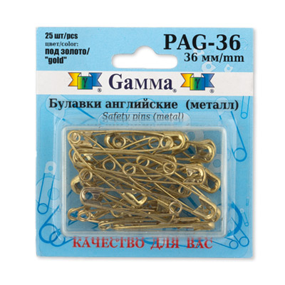 Булавки Gamma PAG 36