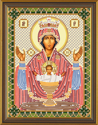 Набор для вышивания Нова Слобода Пр. Богородица Неупиваемая чаша С №03 6004