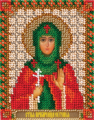 Набор для вышивания Panna Икона Святой Преподобномученицы Евгении Римской ЦМ-1465