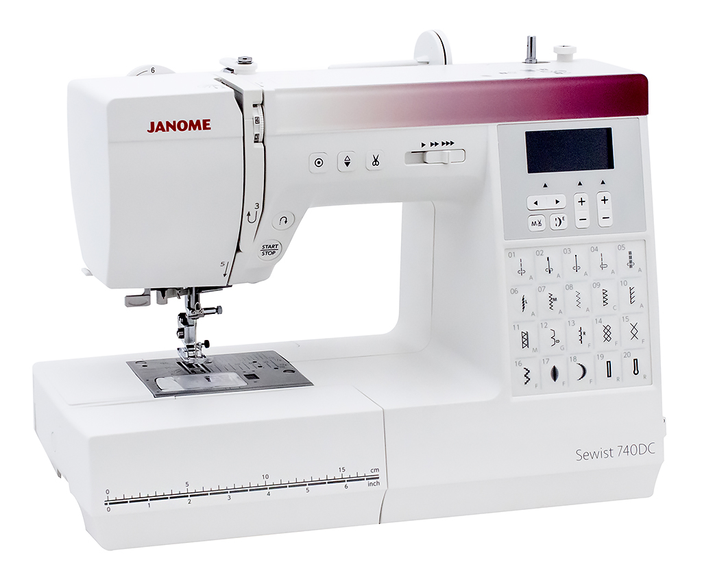 Швейная машина Janome Sewist 740DC купить по хорошей цене в Sewtime