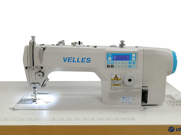 Прямострочная промышленная швейная машина Velles VLS 1055DDH со встроенным сервоприводом