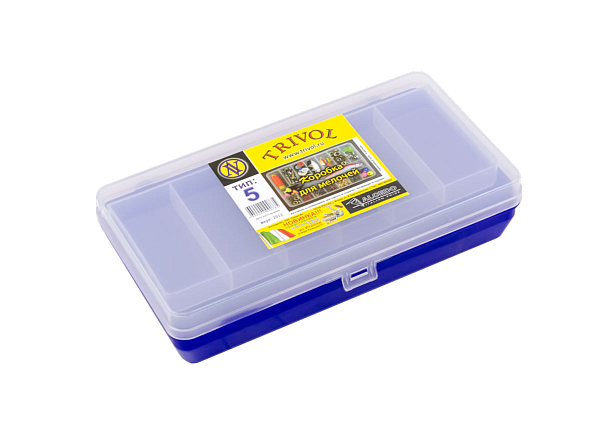 Коробка для мелочей Тривол-М Тип-5, арт. 05 05 055 (цвет темно-синий)