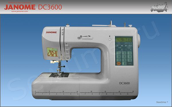 Швейная машина Janome DC 3600 (Decor Computer)