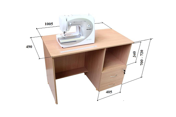 Стол Комфорт Junior-2 (бук эльмау) для швейной машины