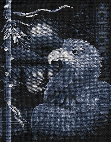 Набор для вышивания Panna Легенда о птице ПТ-1767