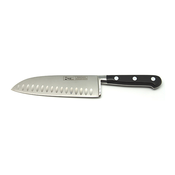 Нож сантукко с канавками 18см Ivo 8058
