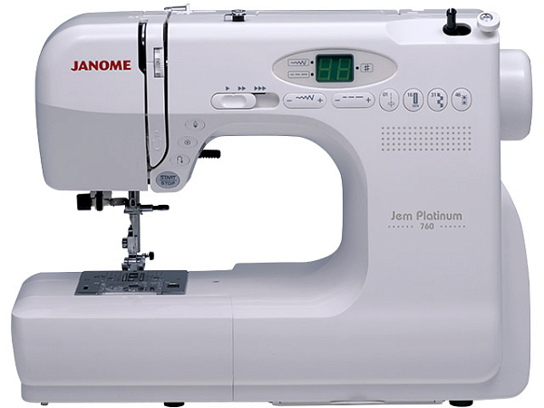 Швейная машина Janome Jem Platinum 760