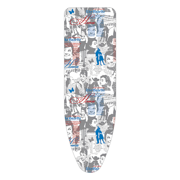 Чехол Nika для гладильной доски, Ника ЧПА1, 1290х460 (1250х400) с поролоном и термостойким покрытием