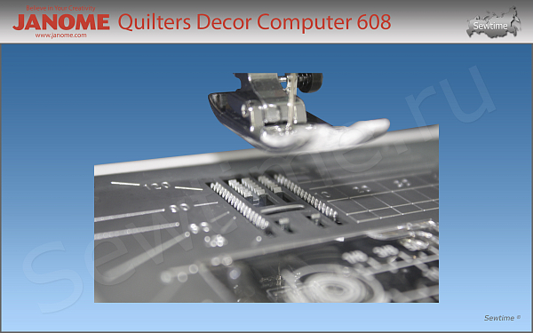 Швейная машина Janome QDC 608 (quilters decor computer)