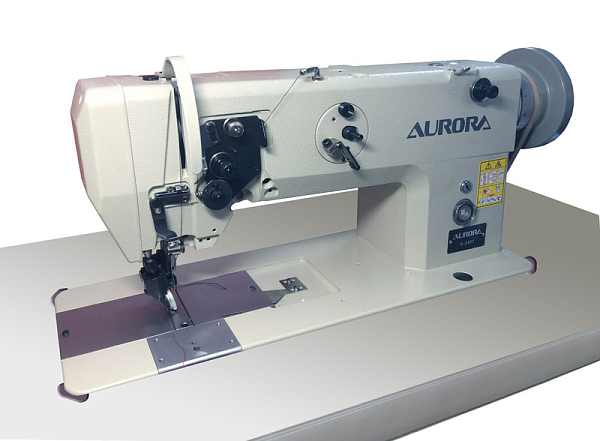 Прямострочная промышленная швейная машина Aurora A-2401 с роликовой подачей