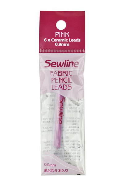 Грифель Sewline FAB50010 для карандаша для ткани, 6 шт, розовый