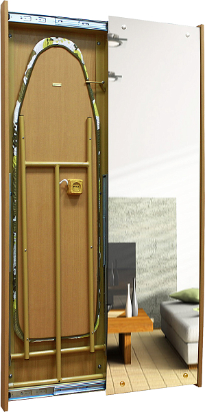 Гладильная доска-купе Belsi Verona, бук, дверь вправо