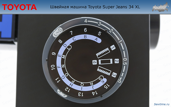 Швейная машина Toyota Super Jeans SPJ34 XL