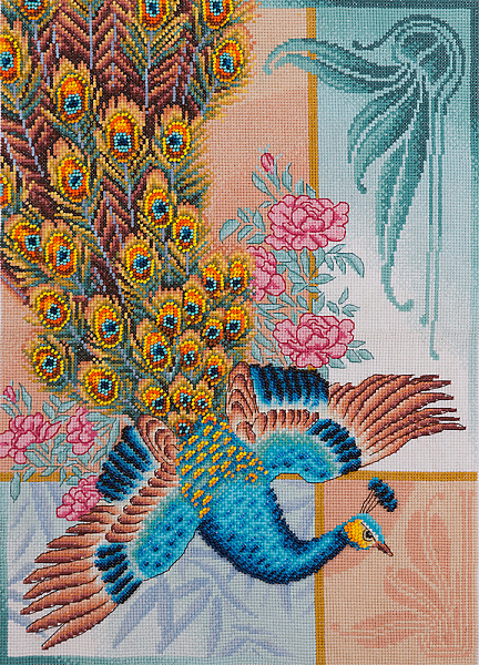 Набор для вышивания Panna Райская птица ПТ-1625