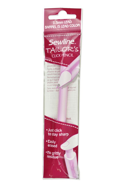 Карандаш для ткани Sewline FAB50046 автоматический, 1,3мм, розовый