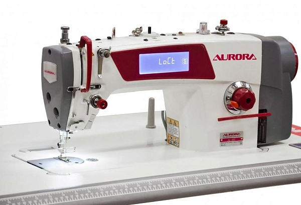 Прямострочная промышленная швейная машина Aurora A-4EH с прямым приводом