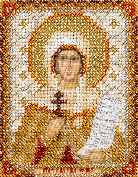Набор для вышивания Panna Икона Святой мученицы Ники (Виктории) Коринфской ЦМ-1753