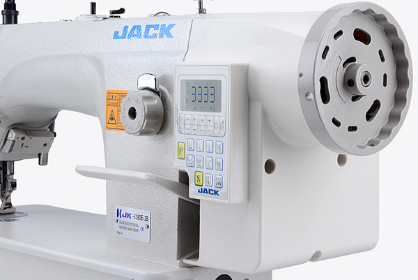 Прямострочная промышленная швейная машина Jack JK-6380E-3B с сервоприводом