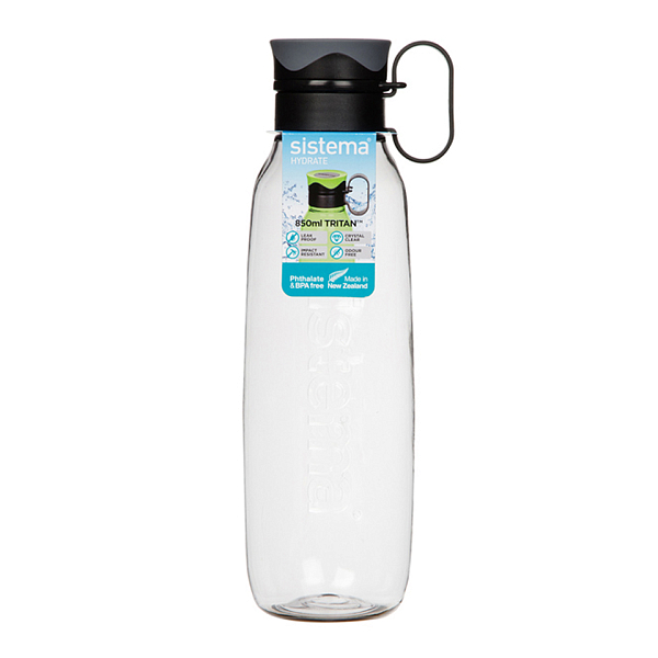Бутылка для воды с петелькой тритан 850мл Sistema 670