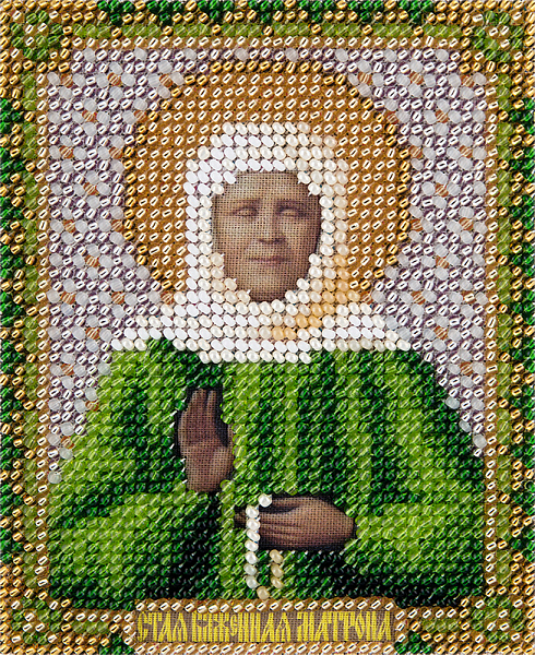 Набор для вышивания Panna Икона Святой блаженной Матроны Московской ЦМ-1820