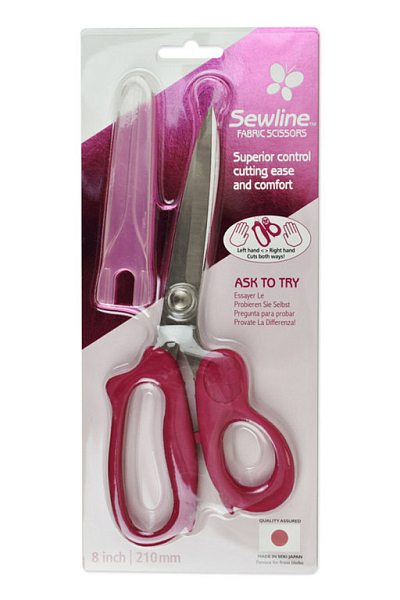 Ножницы Sewline FAB50053 21 см для ткани с колпачком