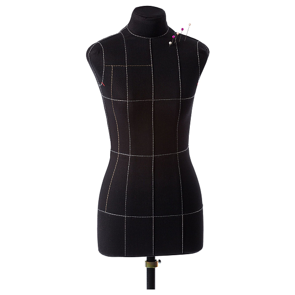 Манекен мягкий Betty Premium для обучения масштабный (цвет черный) (Royal Dress Forms)