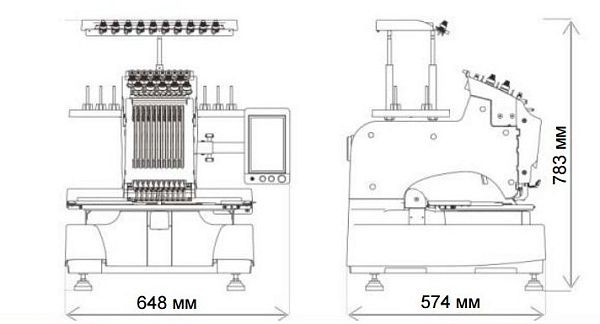 Вышивальная машина Ricoma EM 1010